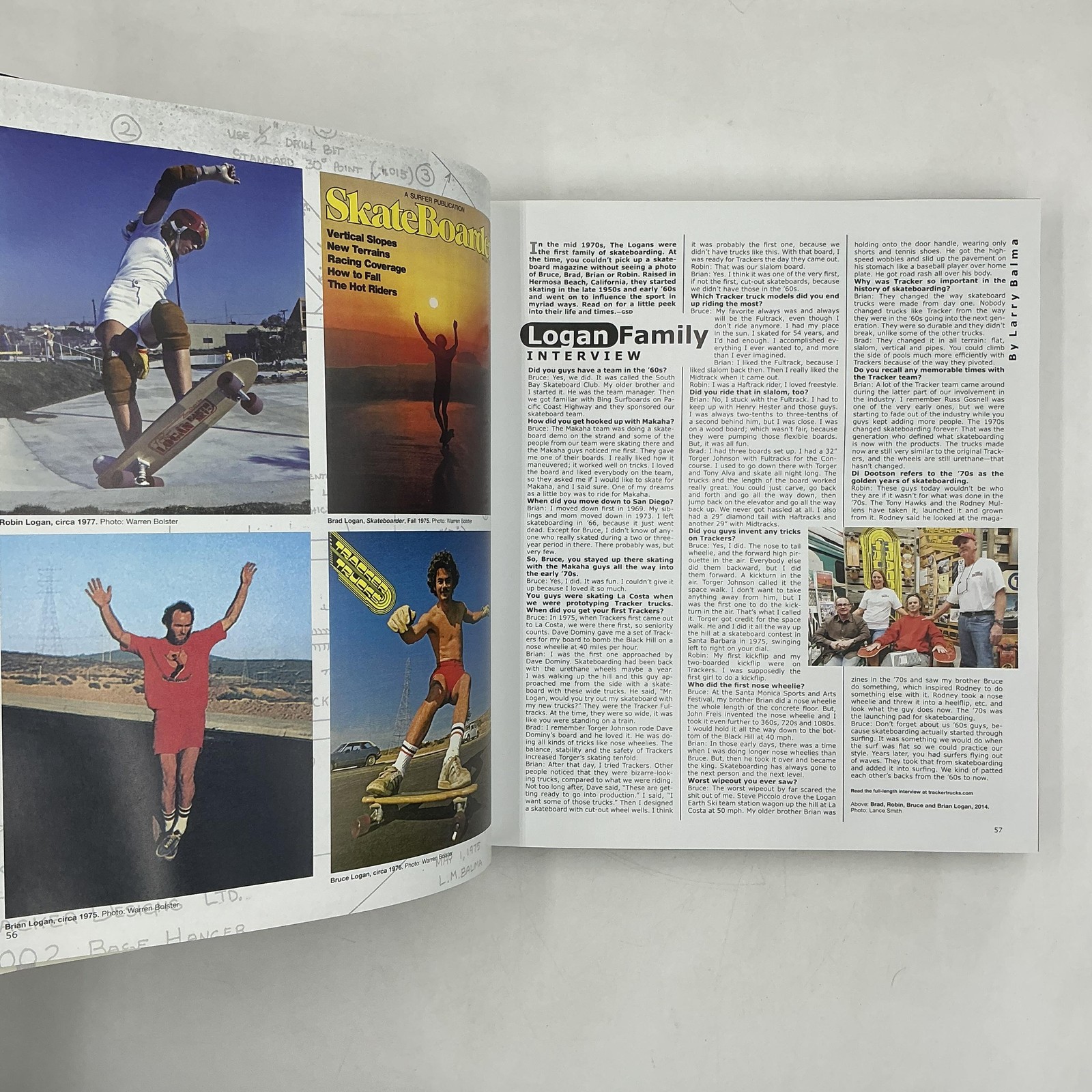 Tracker Forty Years Of Skateboard History Larry Balma Farcountry Black HC 2015