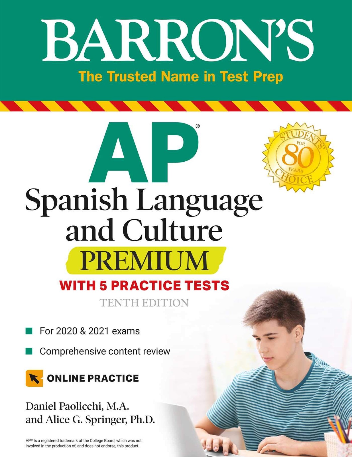 AP Spanish Language and Culture Premium: With 5 Practice Tests (Barron’s Tes…