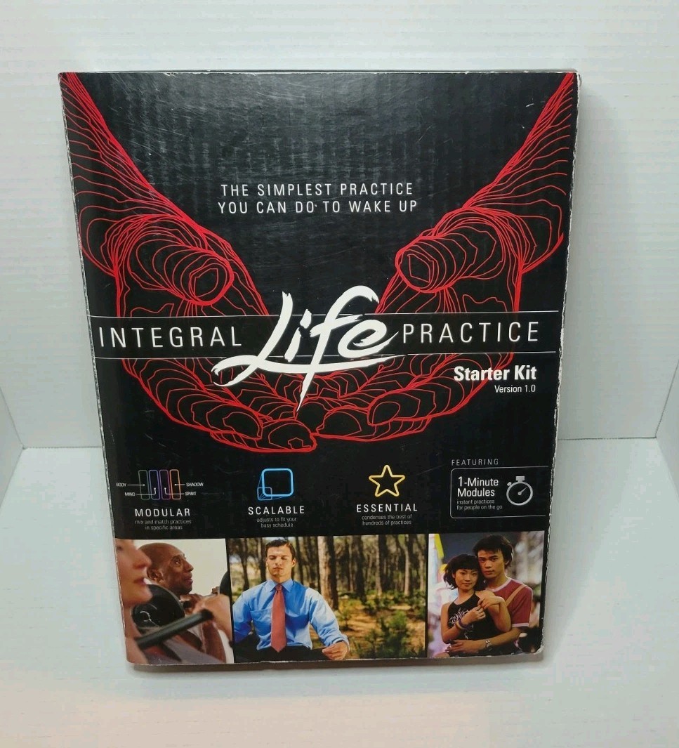Integral Life Practice Starter Kit Version 1.0 To Wake Up! (Missing CD’S)