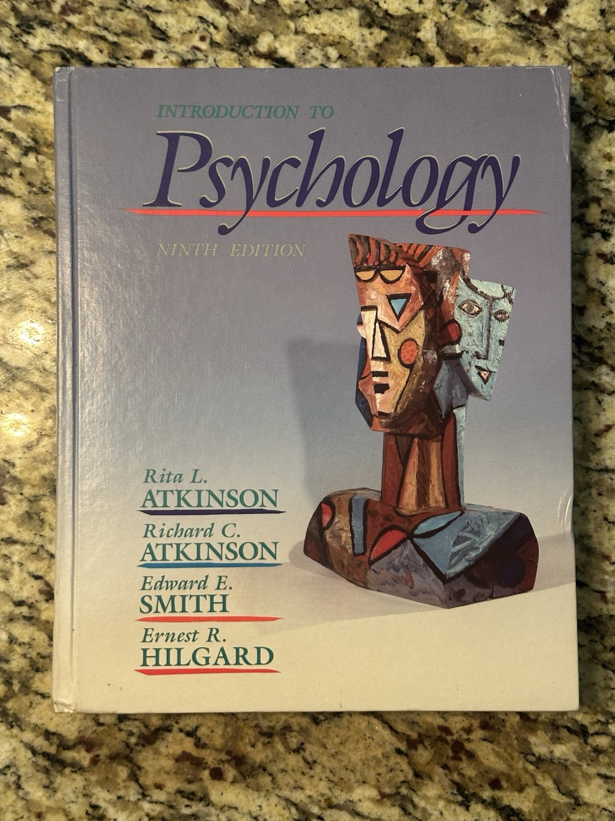Introduction To Psychology 9th Edition Atkinson Smith Hilgard HBJ 0–15–543682-1