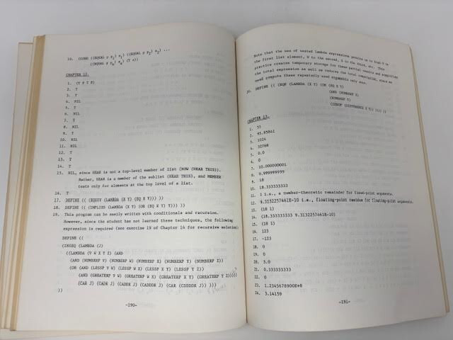 LISP 1.5 PRIMER BY CLARK WEISSMAN (1967, SC)-DICKENSON SR. IN COMPUTER & INFO SC