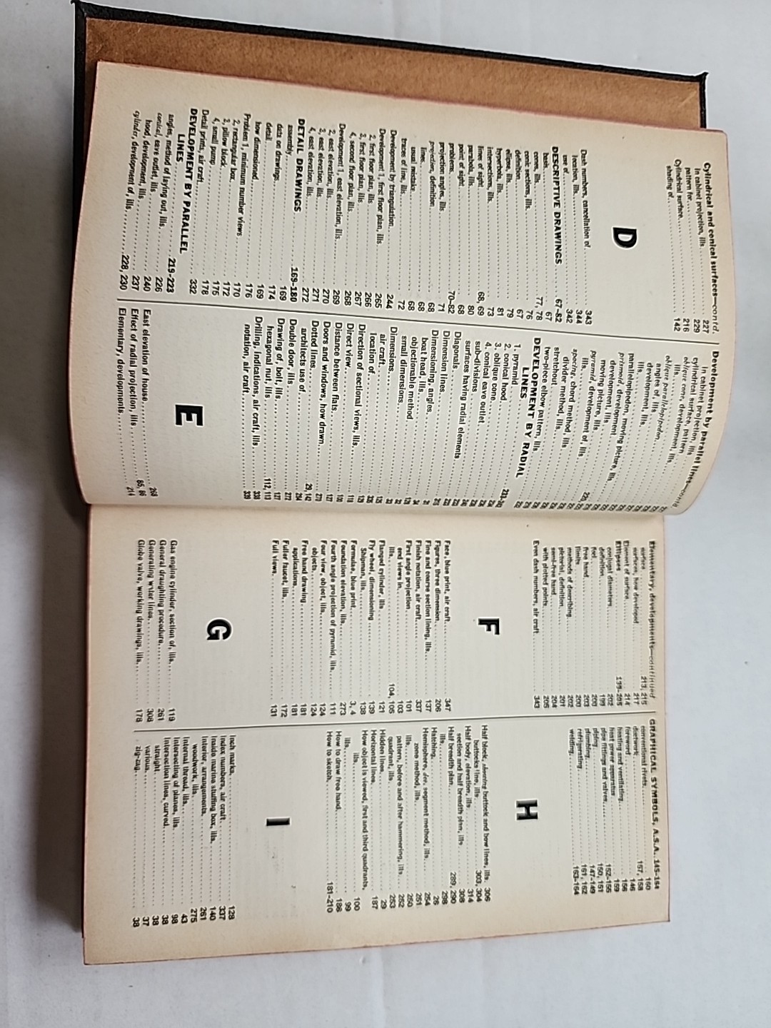1943 AUDELS Answers On Blueprint Reading For Mechanics & Builders Book Vtg