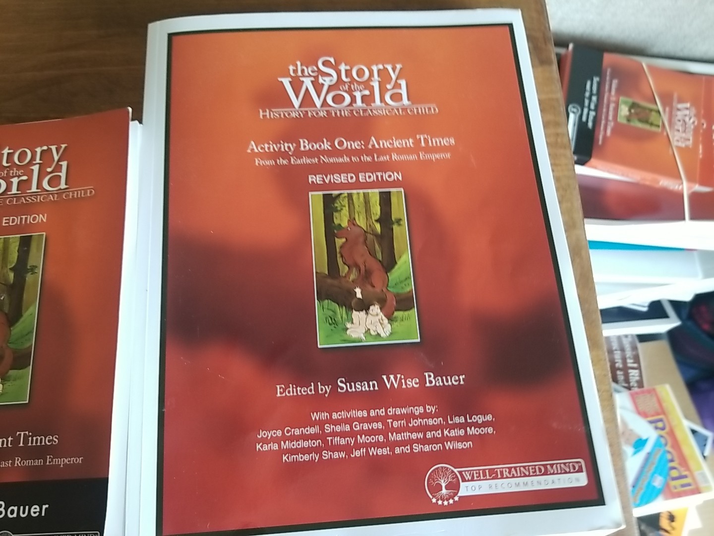 Story Of The World Volume 1 Bundle Book, Workbook* My Kids Colored A Few Pages!!