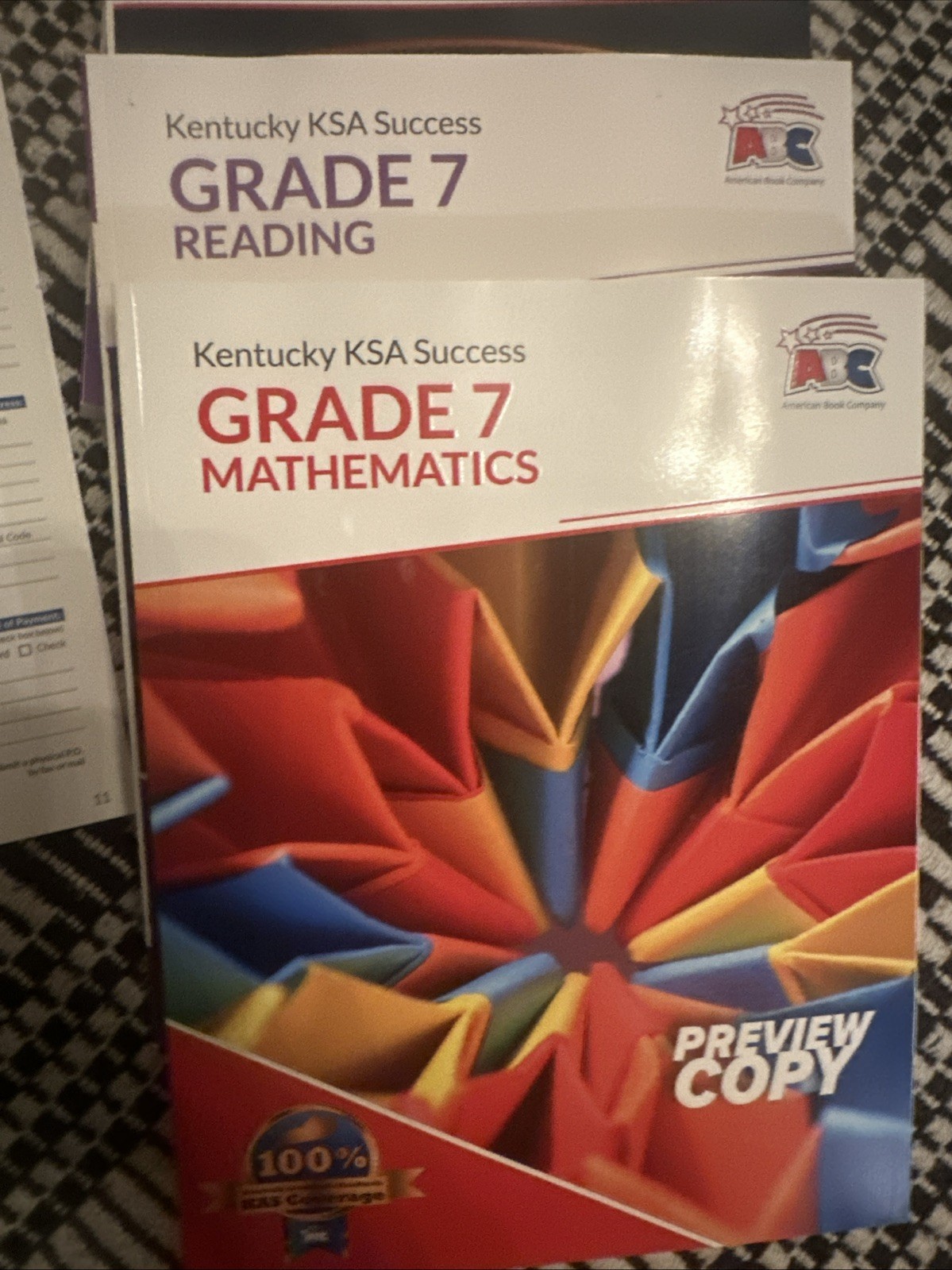 American Book Company Middle School Work Books Preview Copy