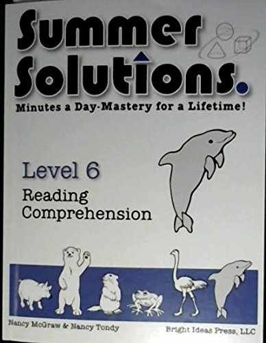 Summer Solutions Reading – Paperback, by Nancy McGraw; Nancy – Very Good