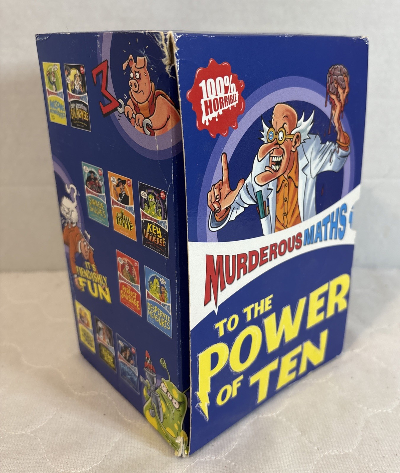 Murderous Maths Collection 10 Books Box Set Gift Pack Horrible Histories Series