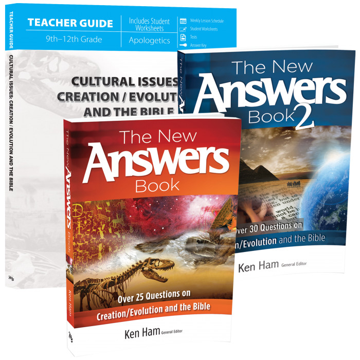 New Master Books CULTURAL ISSUES VOLUME 1 Curriculum Pack Apologetics Homeschool