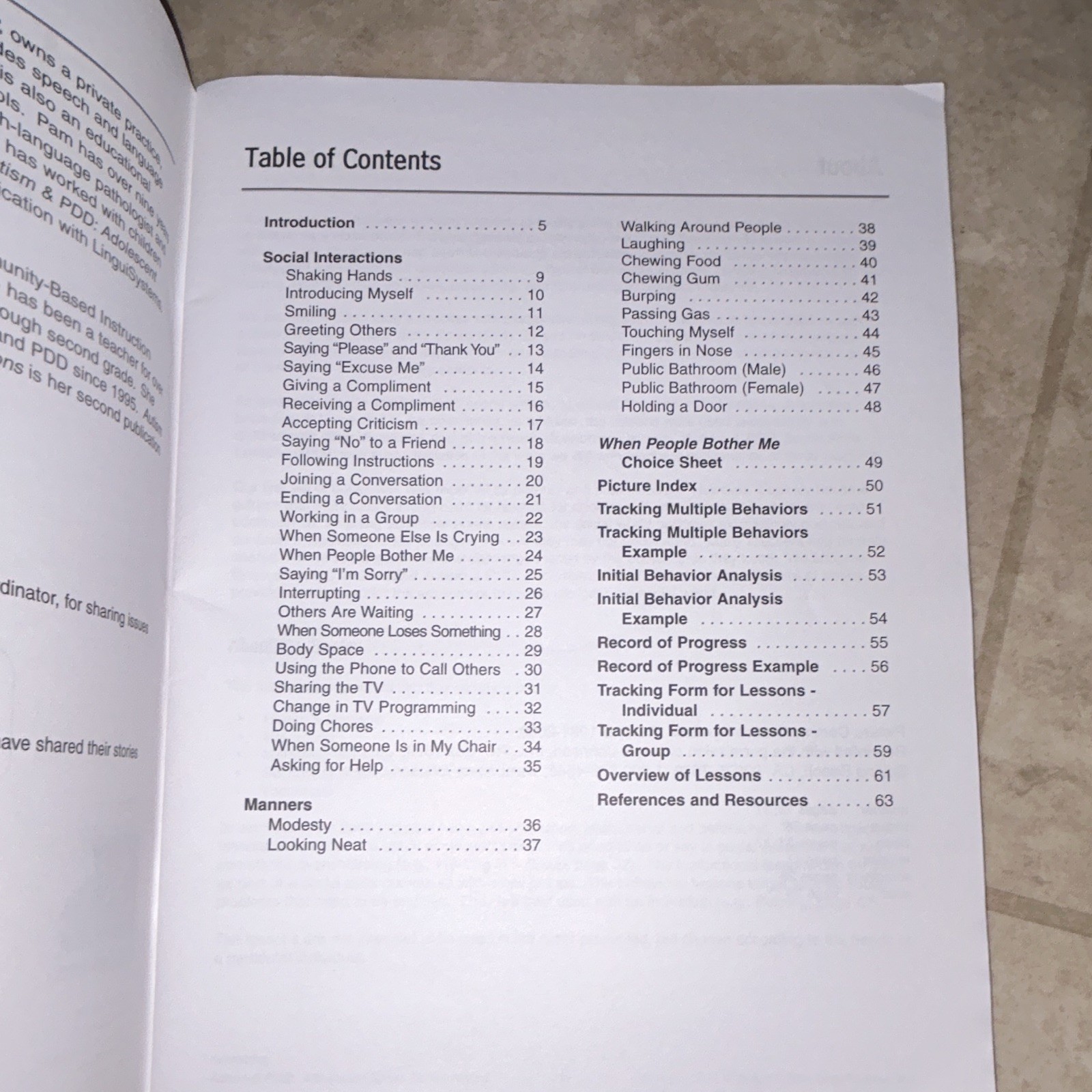 LinguiSystems Autism & PDD Social Skills Lessons: Interacting PB 2001 63p