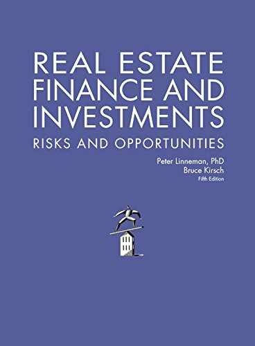 Real Estate Finance and – Textbook, by Peter Linneman PhD; – Very Good
