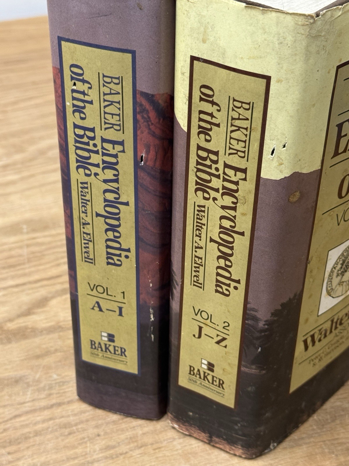 Baker Encyclopedia of the Bible 2 Volume Set 1988 Elwell Theology Hardcover