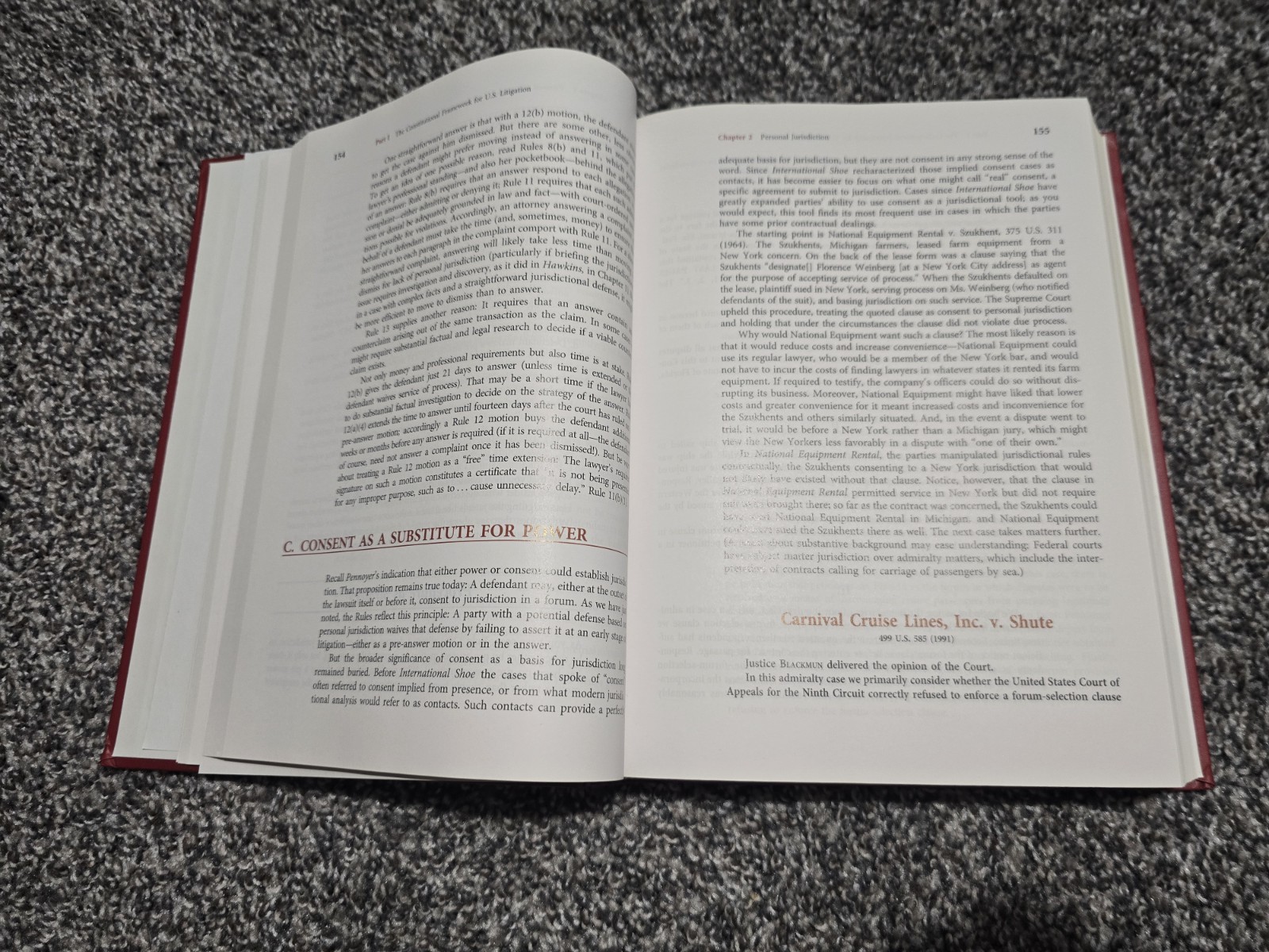 Aspen Casebook Ser.: Civil Procedure Ninth Edition By Yeazell And Schwartz