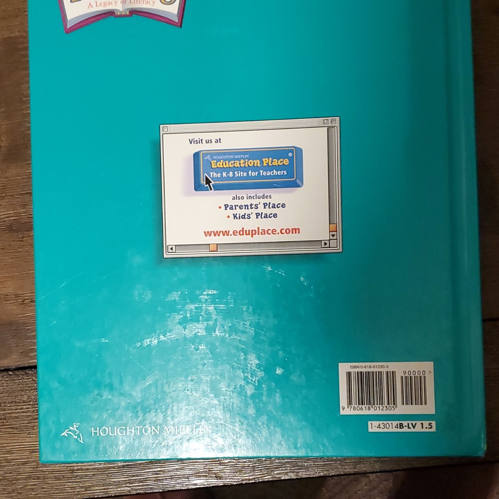 Houghton Mifflin Reading: Wonders A Legacy of Literacy Level 1.5 HC 2005 ISBN