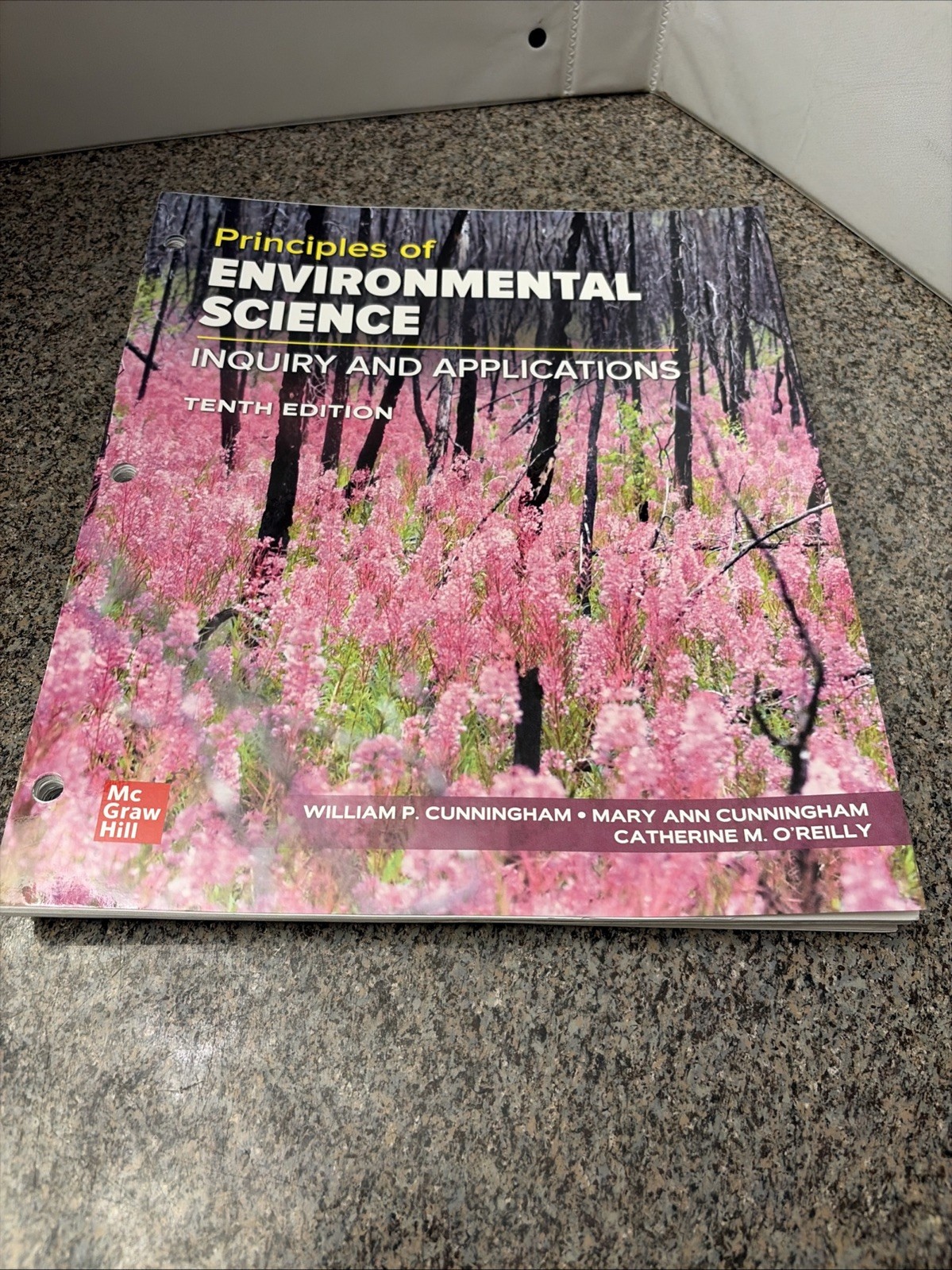 Principles of Environmental Science, 10th Ed. by Cunningham (2022, Loose Leaf)