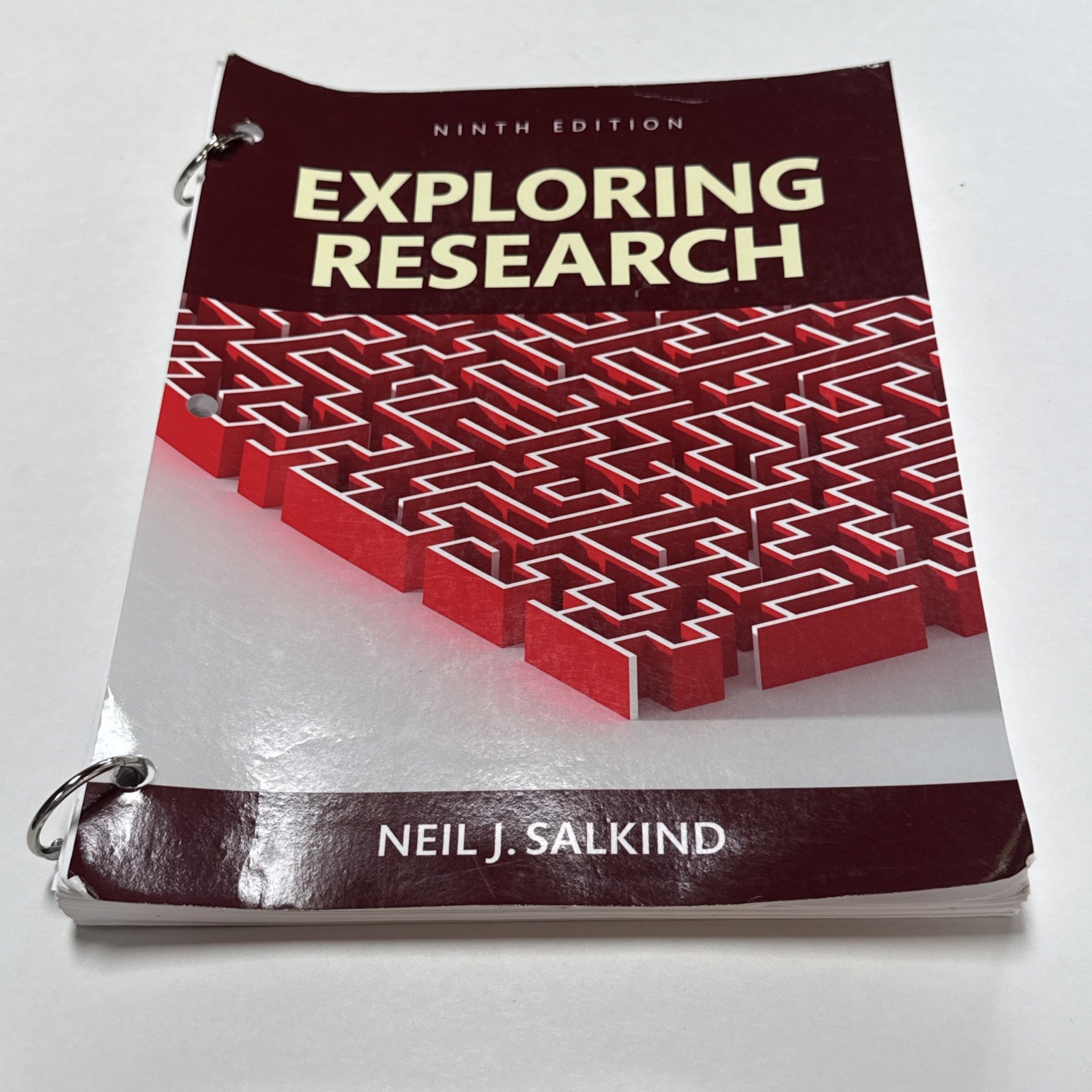 Exploring Research by Neil Salkind (2016, Ringbound)