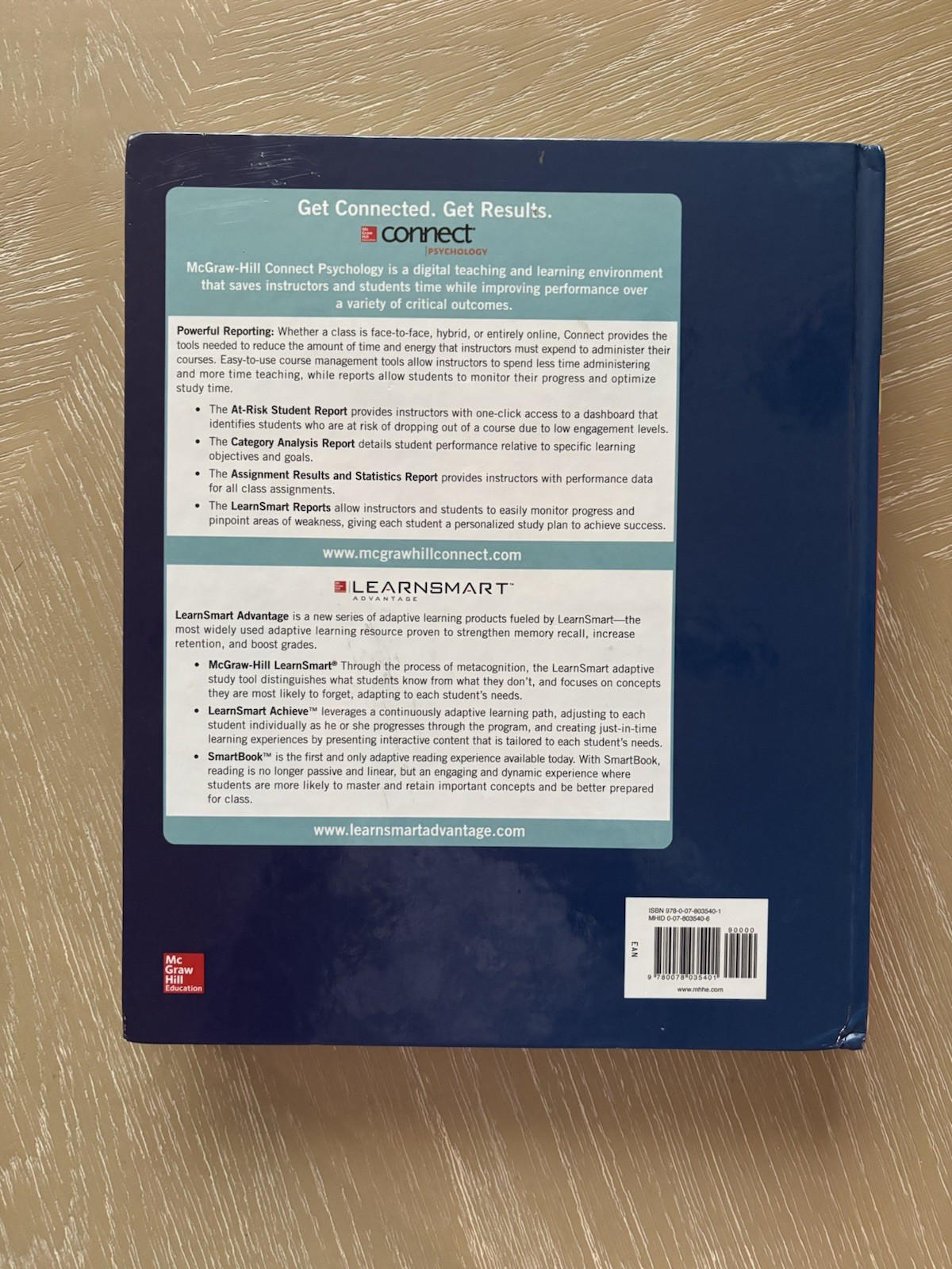 The Science of Psychology Hardcover Textbook by Laura A. King McGraw-Hill 2011