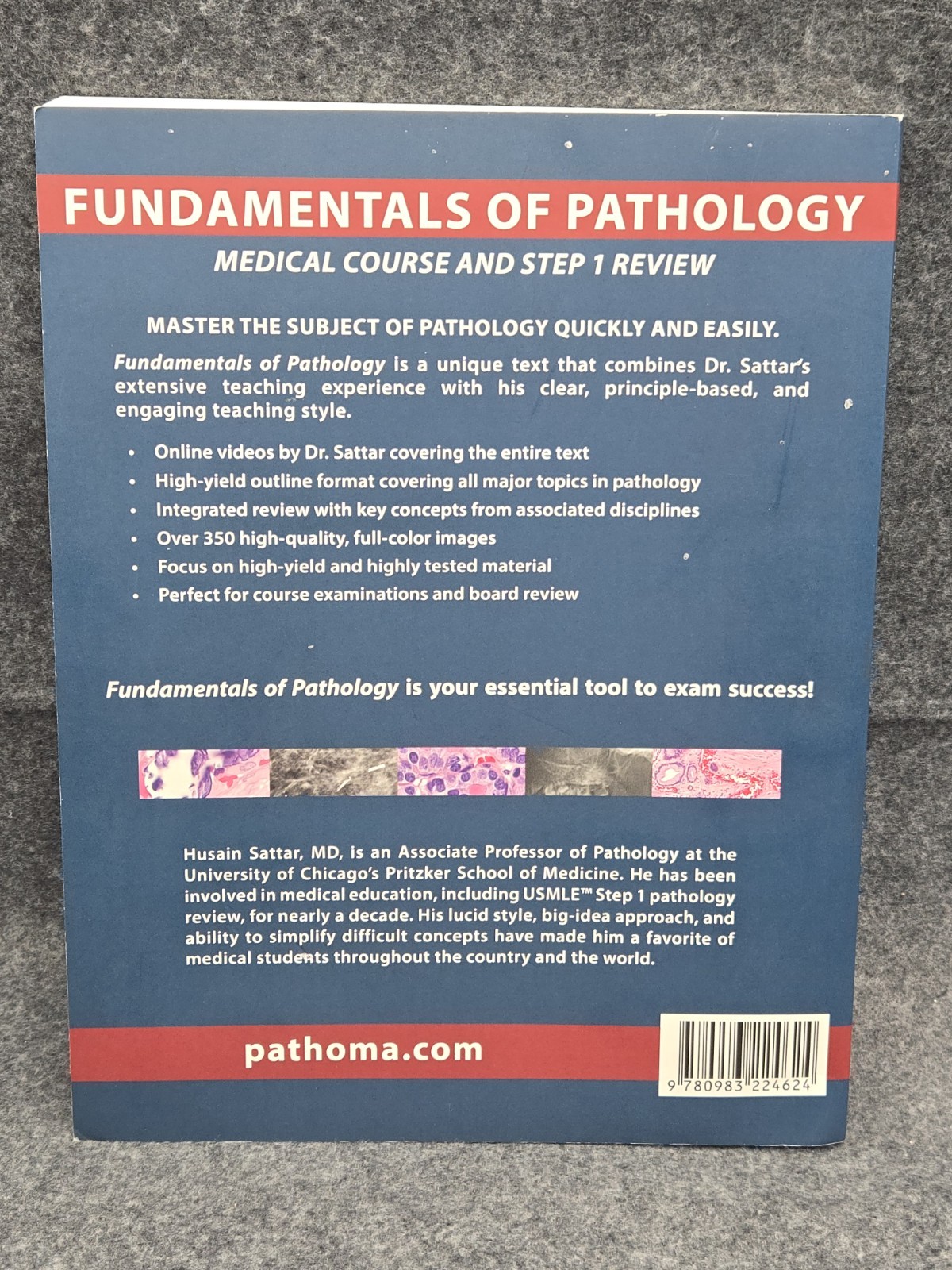 Fundamentals of Pathology by Hussain A sattar pathoma 2016 paperback