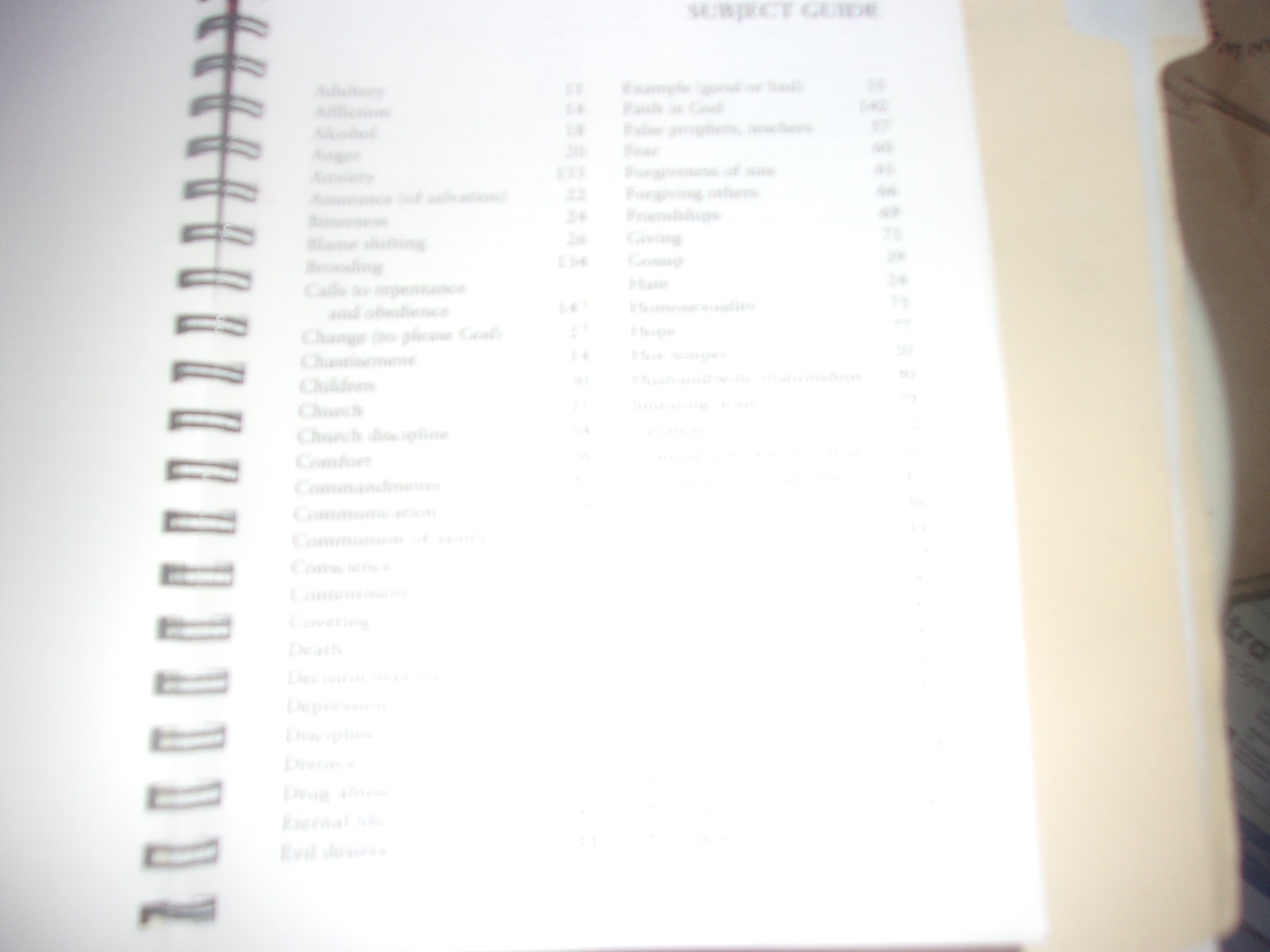 Quick Scripture Reference for Counseling by John G. Kruis (1994, Spiral)