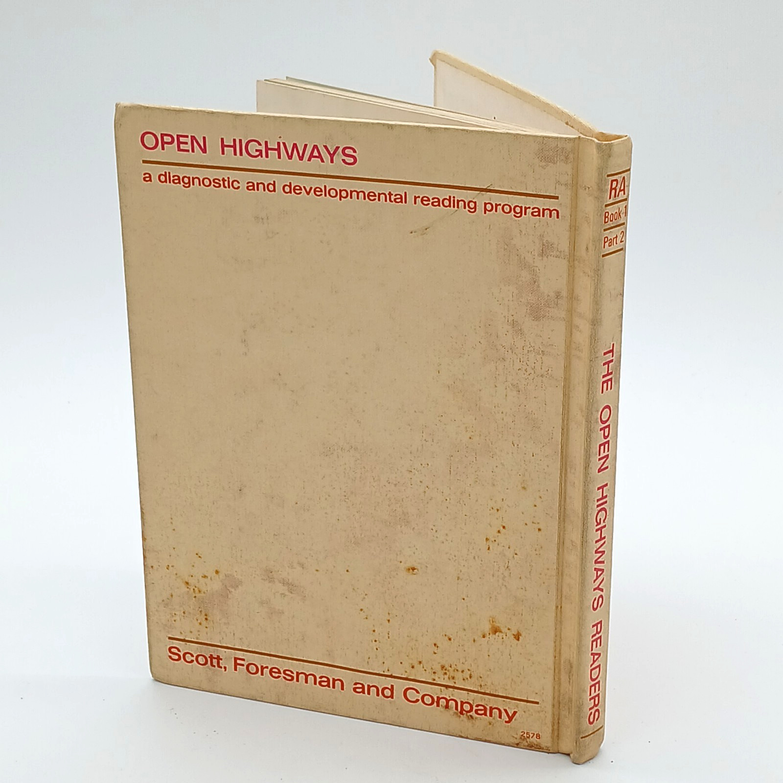 Open Highways Book 1 Part 2 Rolling Along (1967 Hardcover) Scott Foresman and Co