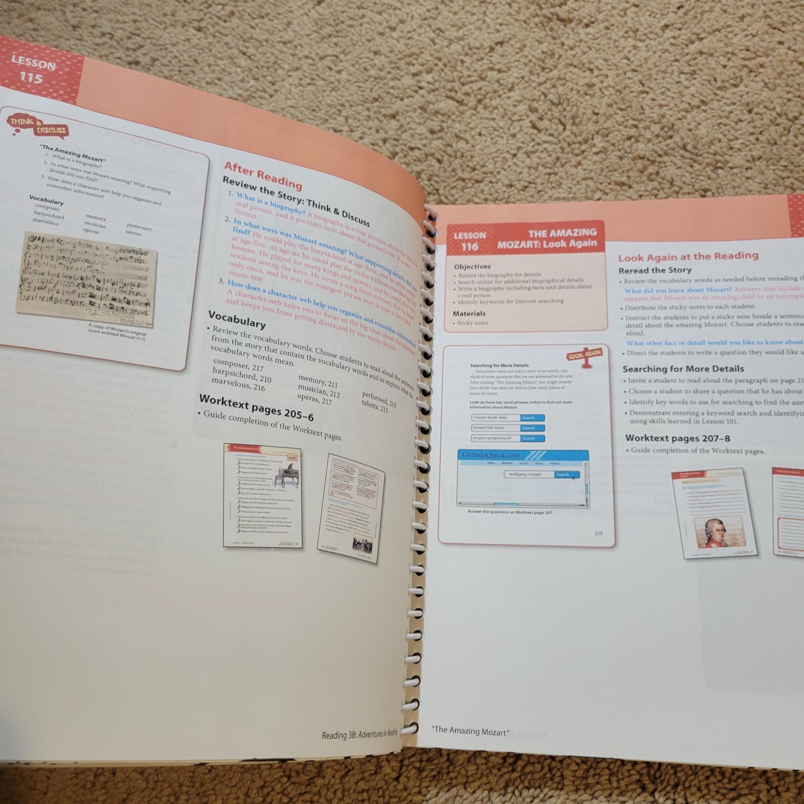 BJU Press 3rd Grade Adventures In Reading Teacher Answer Keys & Student Readers