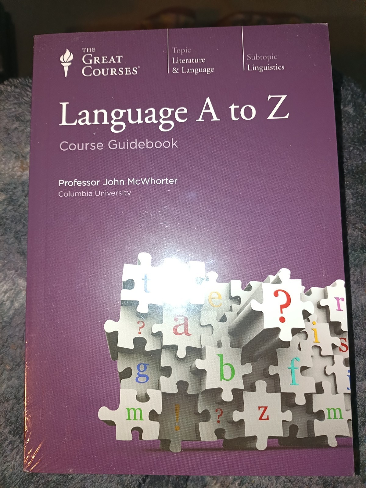 Language A to Z (Guidebook & 6 Audio CDs, John McWhorter) The Great Courses