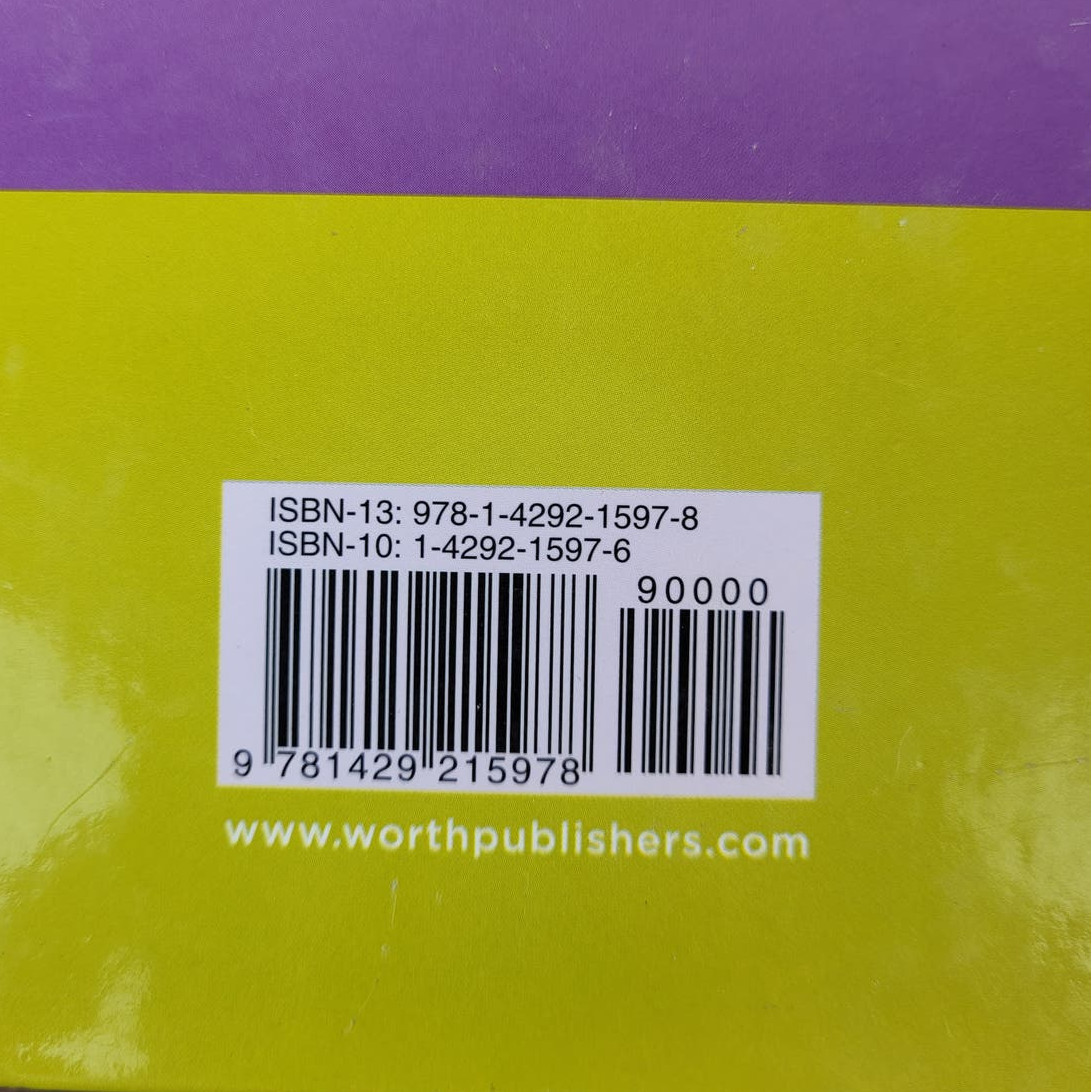 Psychology David G. Myers Hardcover Textbook 9th Edition
