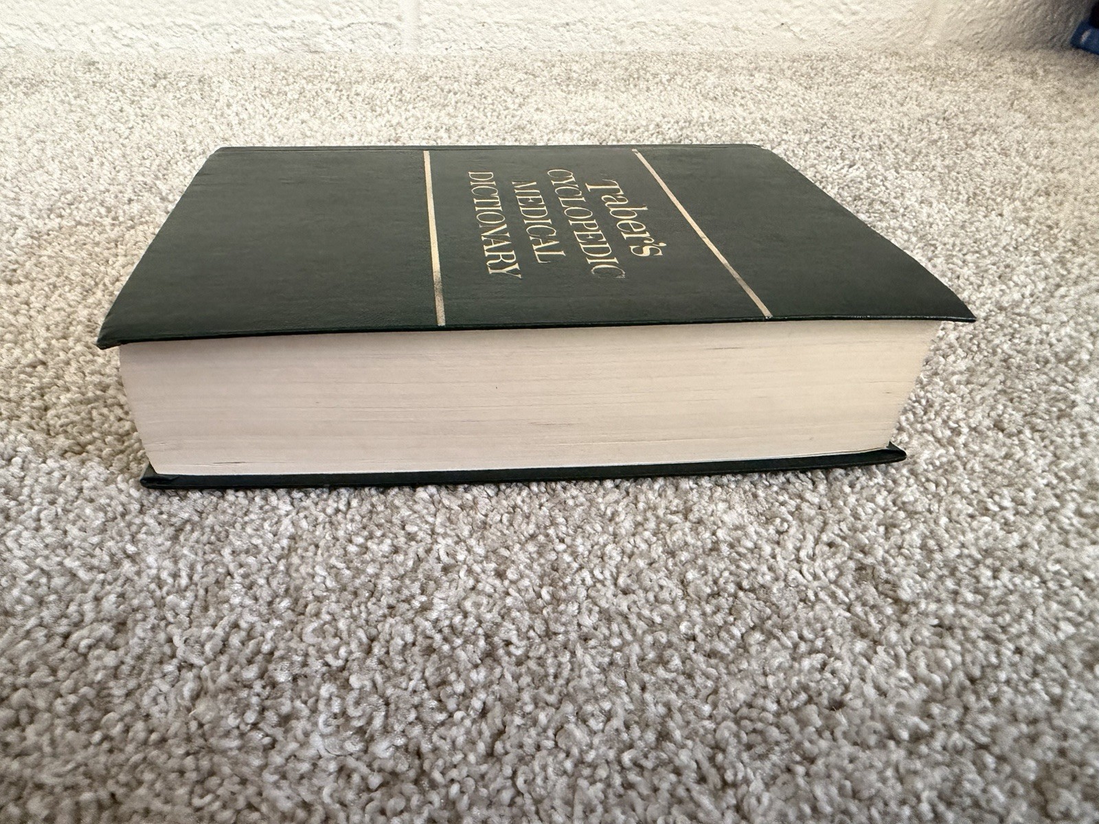 Taber’s Cyclopedic Medical Dictionary – Edition 14 (1981, Hardcover) – Good