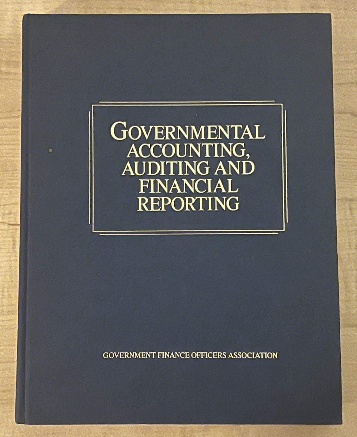 GAAFR Governmental Accounting, Auditing and Financial Reporting 1988 Hardcover