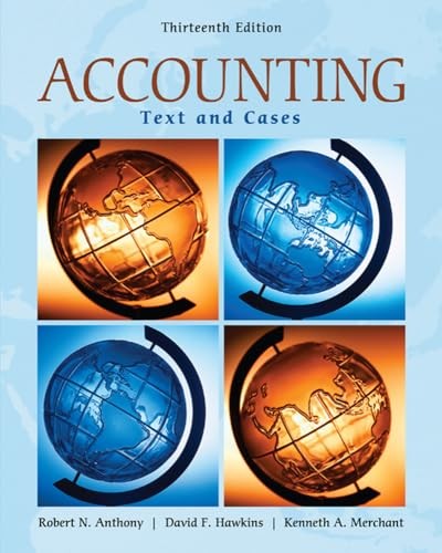 Accounting: Texts and Cases (Irwin Accounting) – Hardcover – GOOD