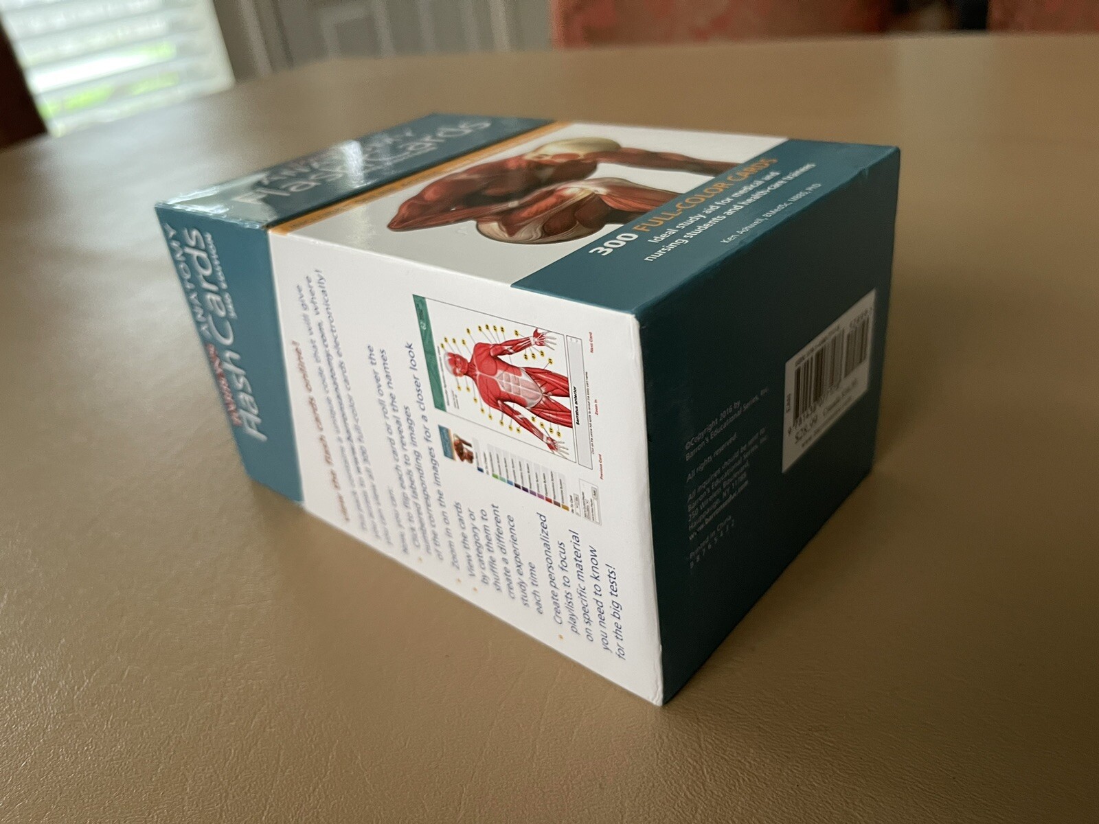 Barron’s Test Prep Ser.: Anatomy Flash Cards by Ken Ashwell (2016,…