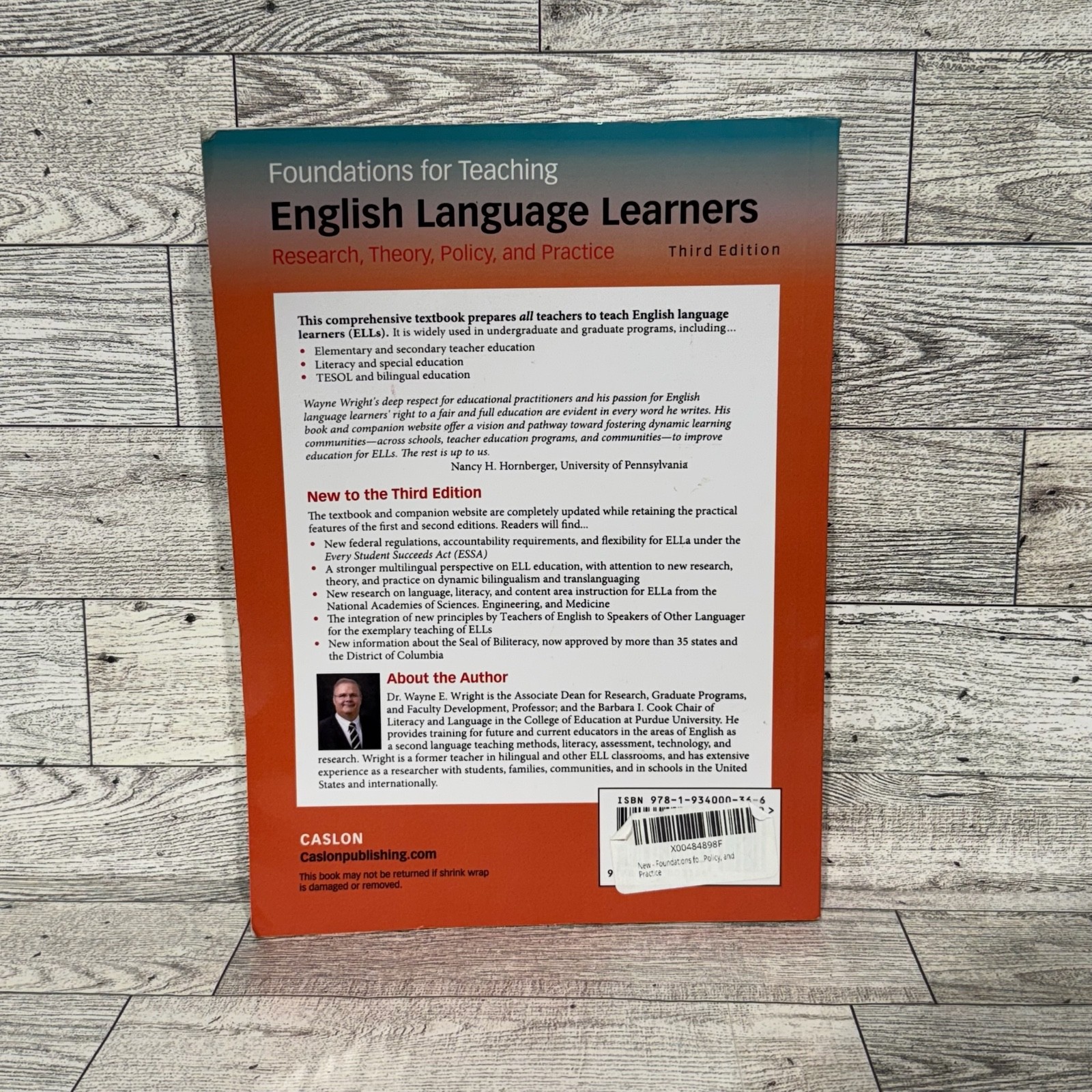 Foundations for Teaching English Language Learners – 3rd Edition