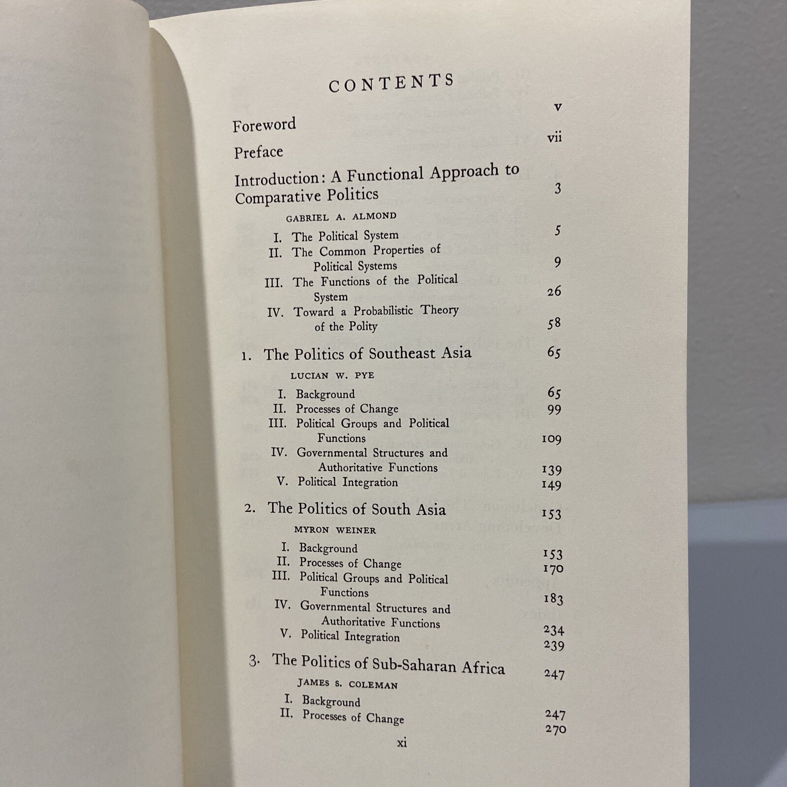 The Politics of the Developing Areas (Center fo, Almond, Coleman Hardcover+=
