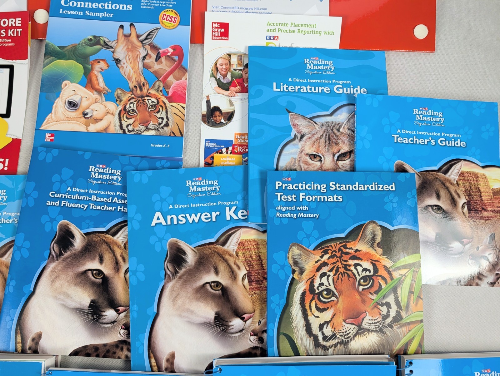 2008 SRA Reading Mastery Signature Edition Grade 3 Language Arts & Reading Kits