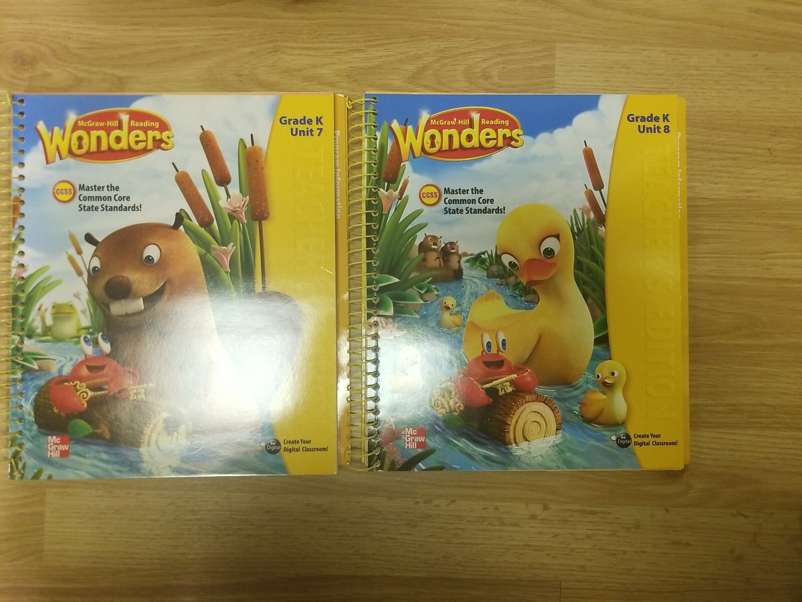 McGraw Hill Reading Wonders Grade K Teacher’s Edition Units 1-10 Homeschooling