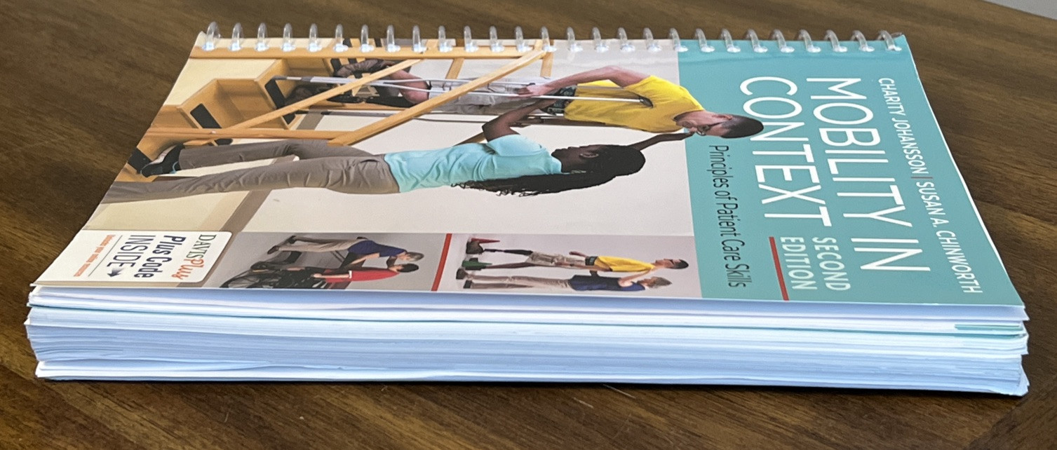 Mobility in Context: Principles of Patient Care Skills – Spiral-bound – GOOD