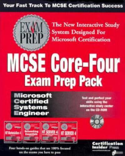 MCSE Core Four Exam Cram Pack – Paperback – VERY GOOD