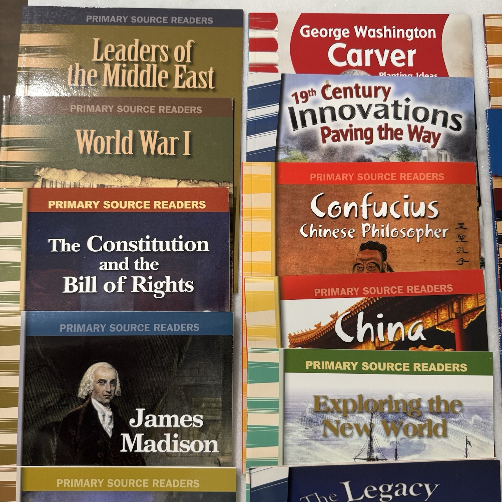 HUGE Lot 80 Different Teacher Created Materials Primary Source Readers History