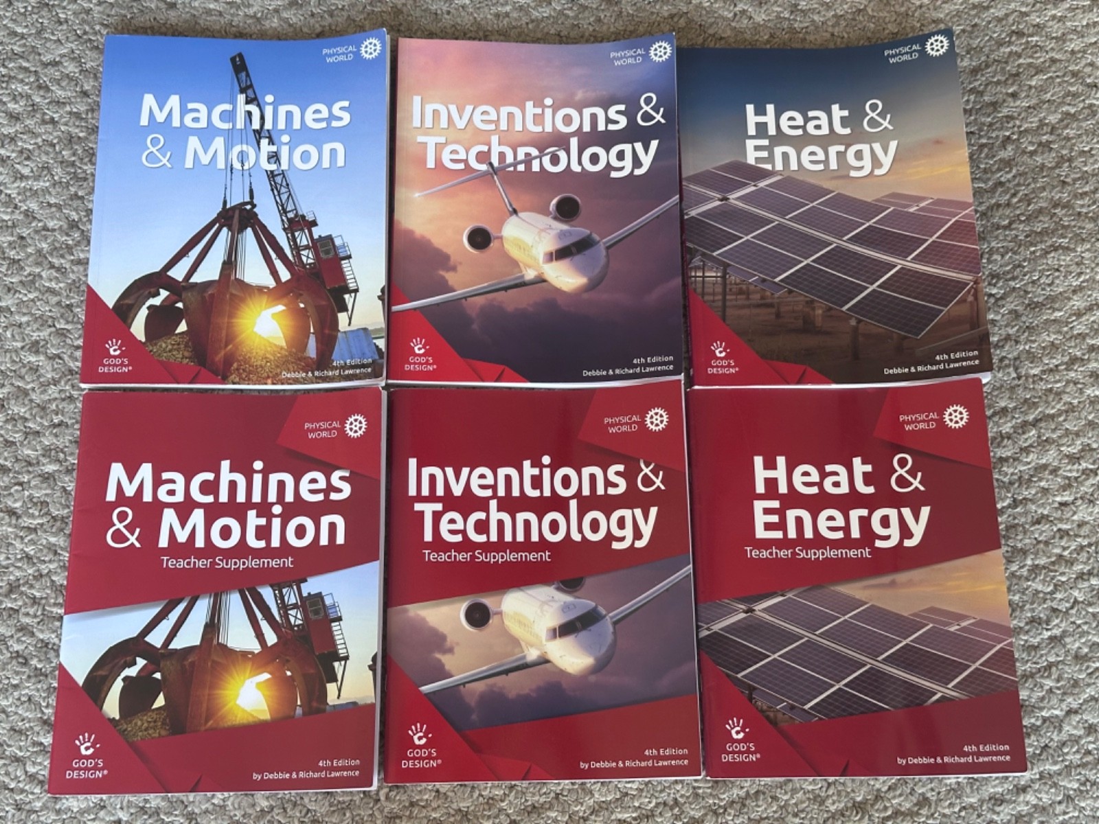 God’s Design for the Physical World Master Books SET + Teacher Guide Homseschool
