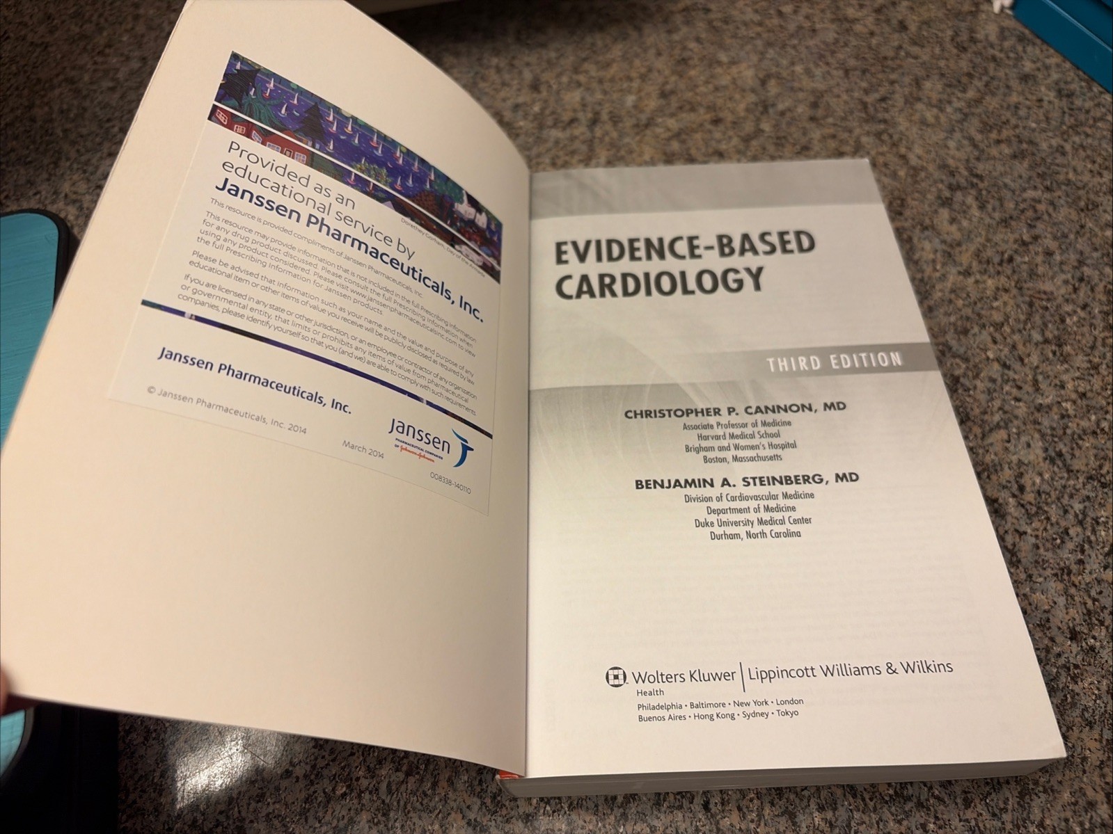 Evidence-Based Cardiology by Christopher P. Cannon, Sharis Staff and Benjamin A.