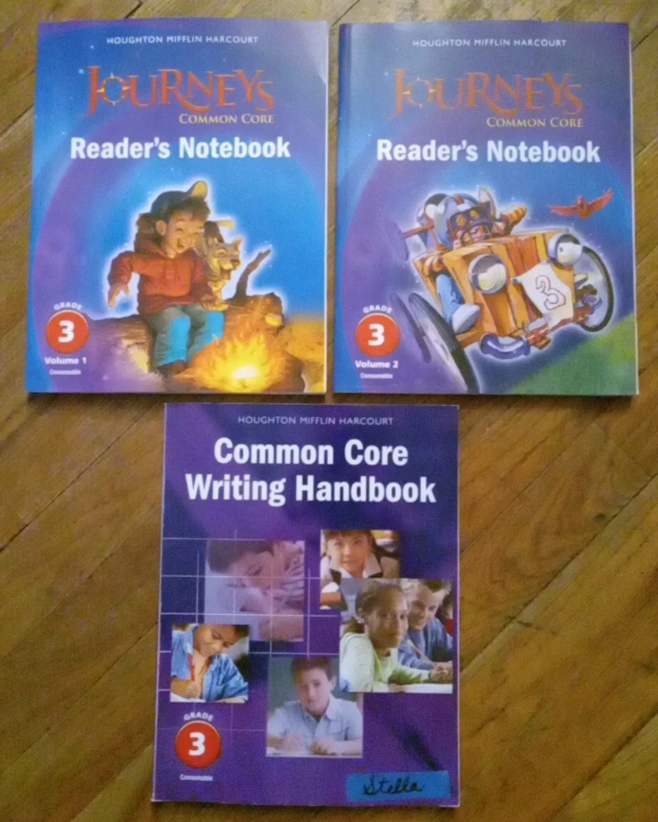 Common Core Reader’s Notebook Grade 3 Vol 1 &2, Common Core Writing Check Photos