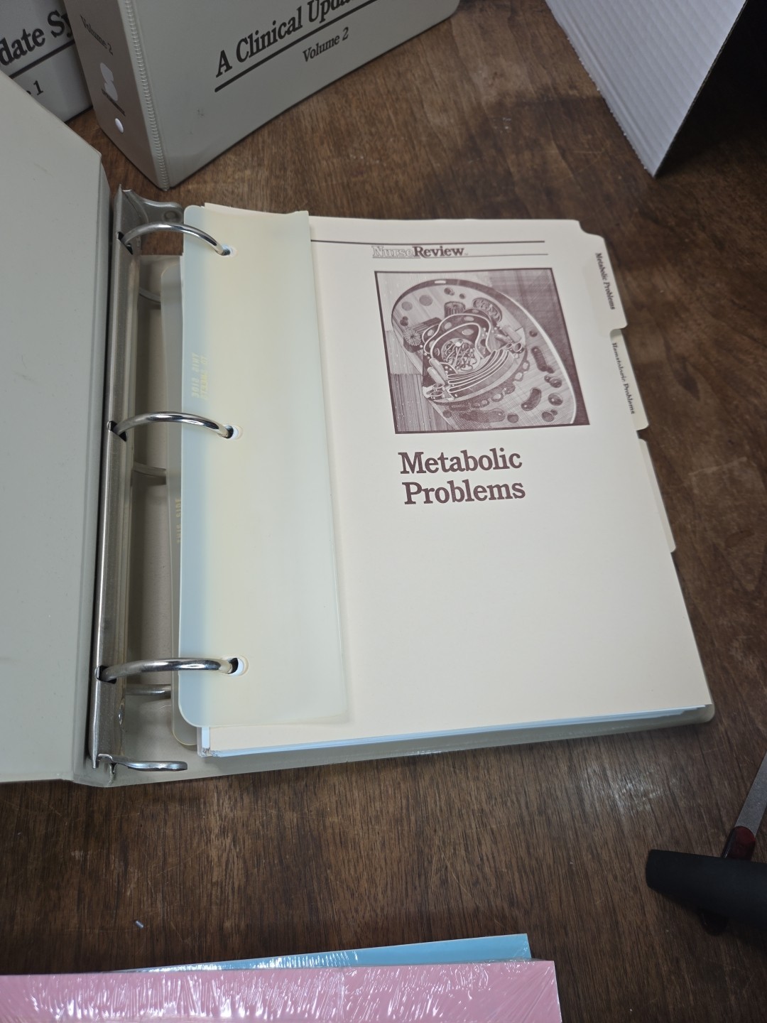 Nurse Review Clinical Update System – Volumes 1, 2 & 3 in 3-Ring Binders
