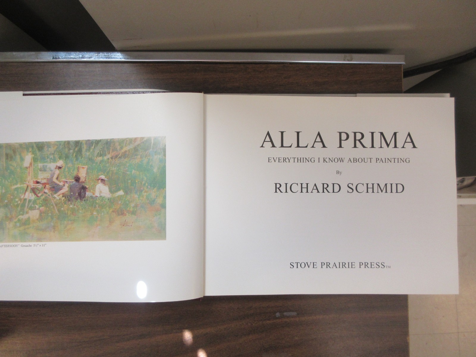 ALLA PRIMa, Everything I know about Painting – Schmid