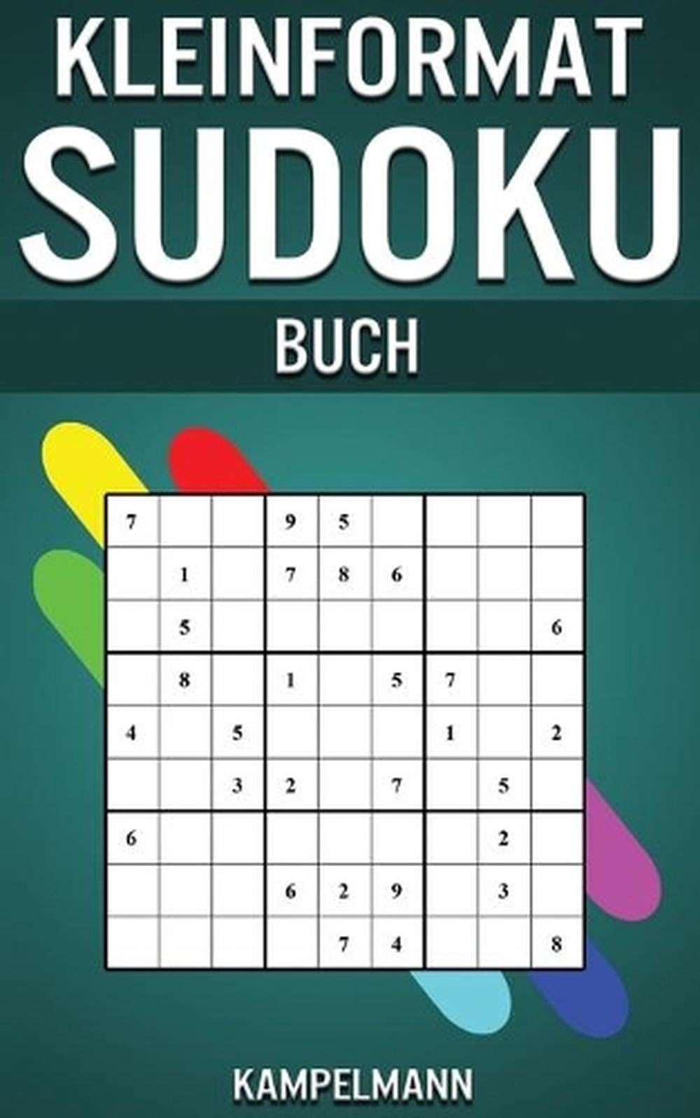 Kleinformat Sudoku Buch: 13 x 20 cm reise-freundliche Ausgabe mit 250 mittelschw