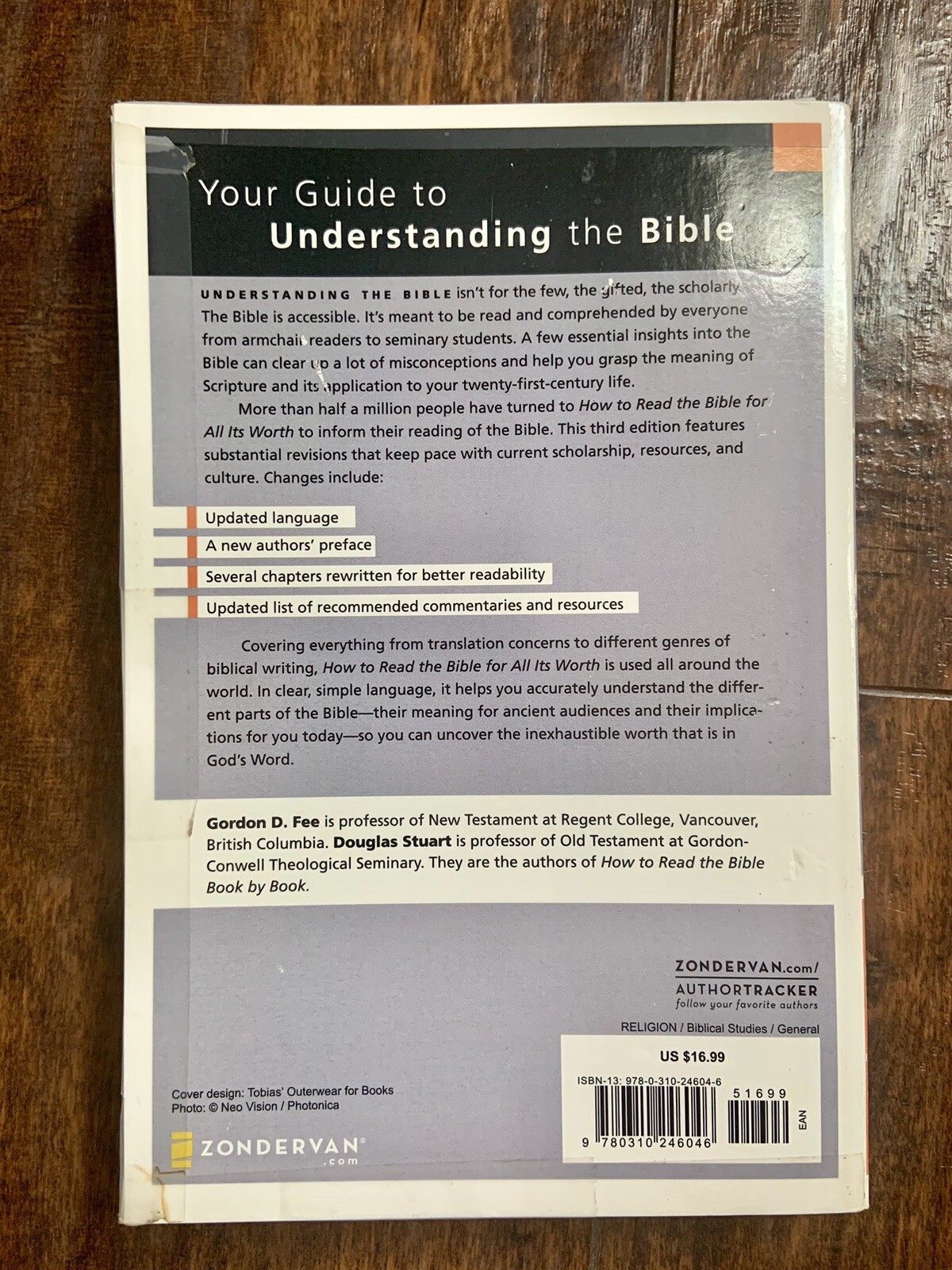 HOW TO READ THE BIBLE FOR ALL ITS WORTH: 3rd Edition -P/B – VERY GOOD FAST SHIP!