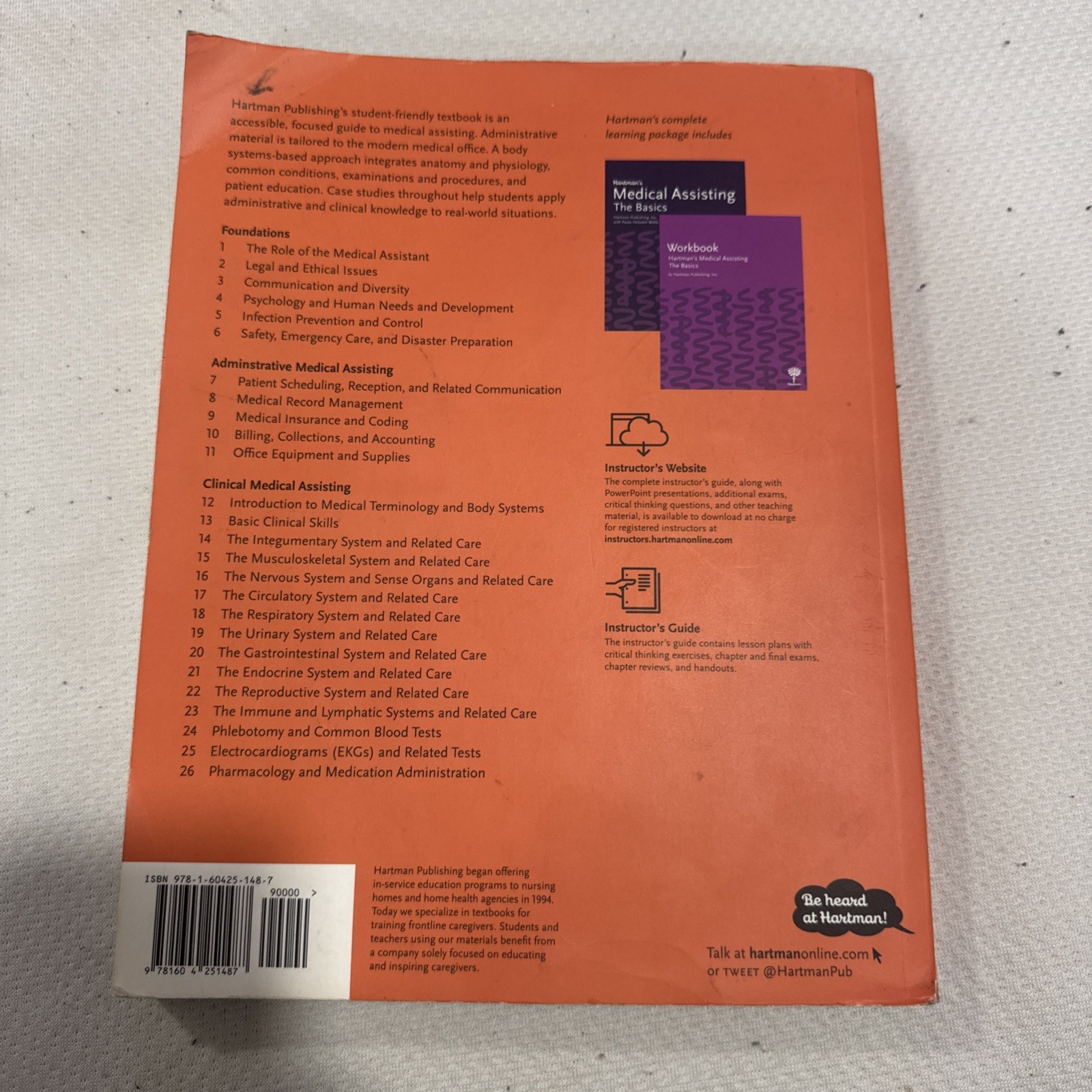 Hartman’s Medical Assisting: The Basics Complete Learning Package with Workbook