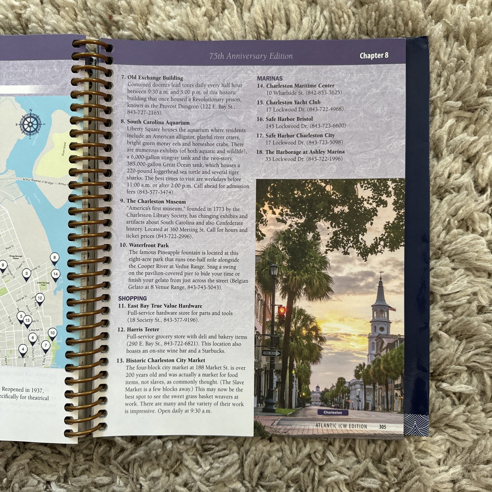 Waterway Guide Atlantic ICW 2022 Spiral Bound Edition Great Condition Cruising