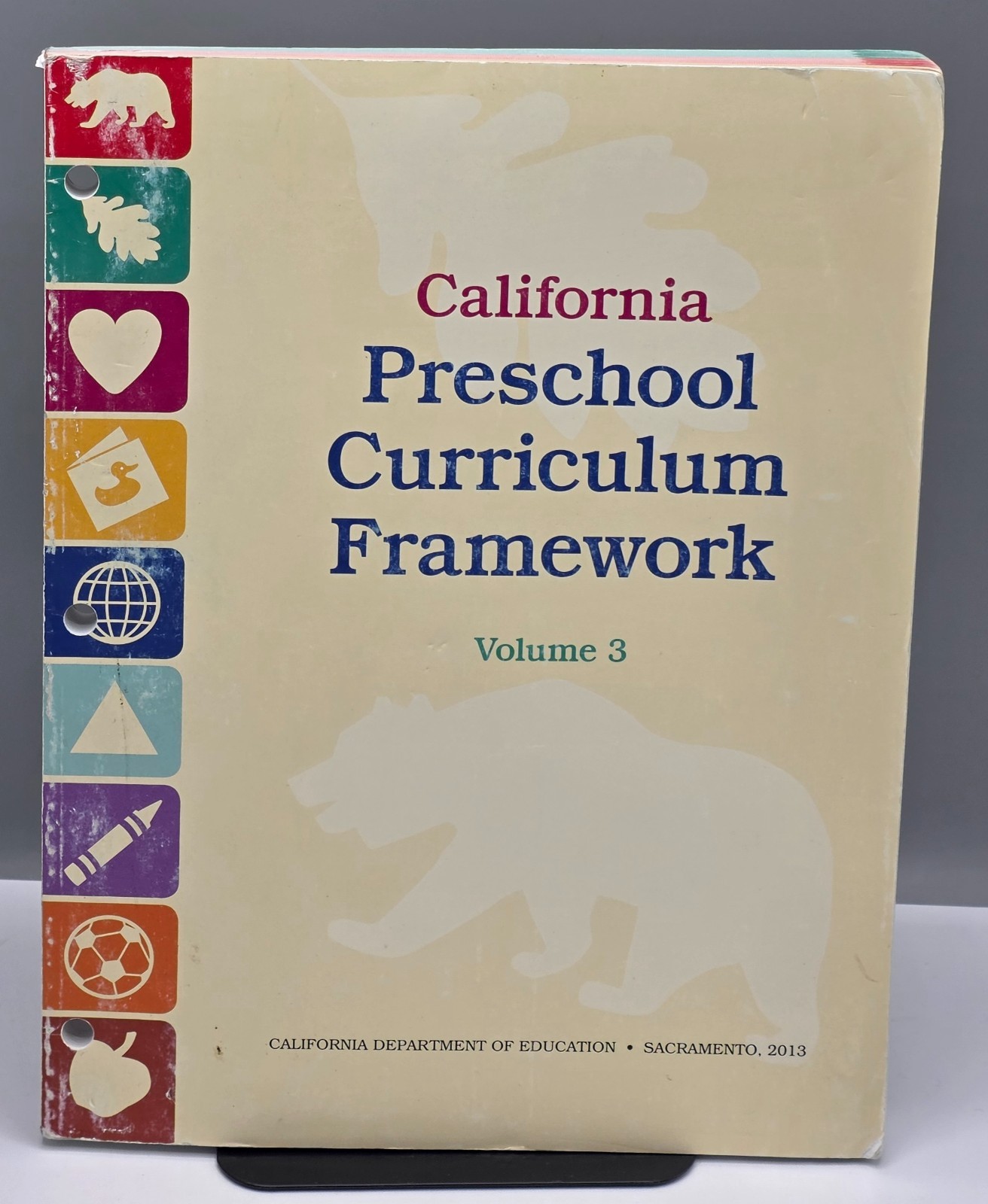 California Preschool Curriculum Framework Vol 1-3 + Infant Book LOT of 5 PB
