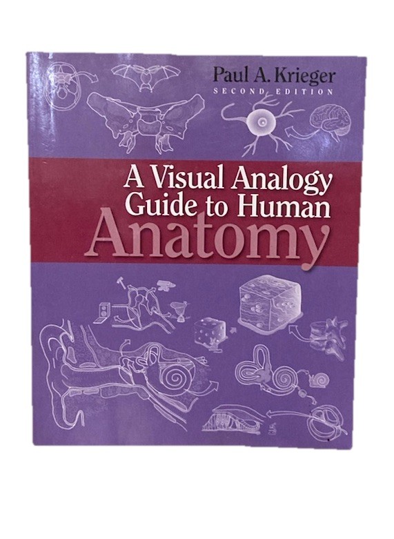A Visual Analogy Guide to Human Anatomy, 2nd Ed. by Paul Krieger (SC 2009) – VG