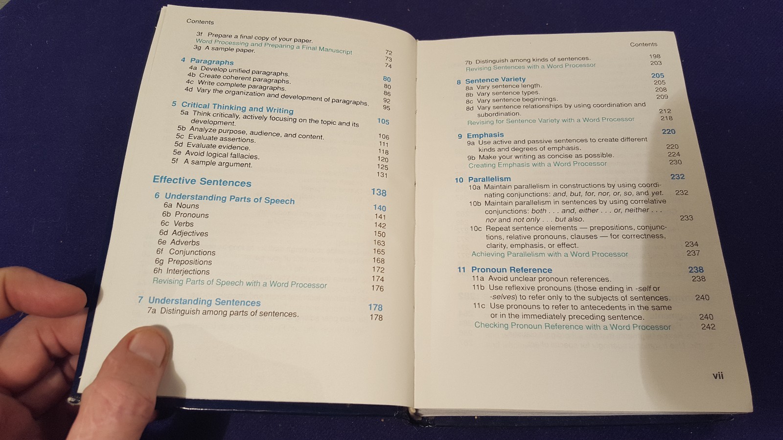 1990 The BEACON HANDBOOK Hardcover Textbook by ROBERT PERRIN 2nd Edition