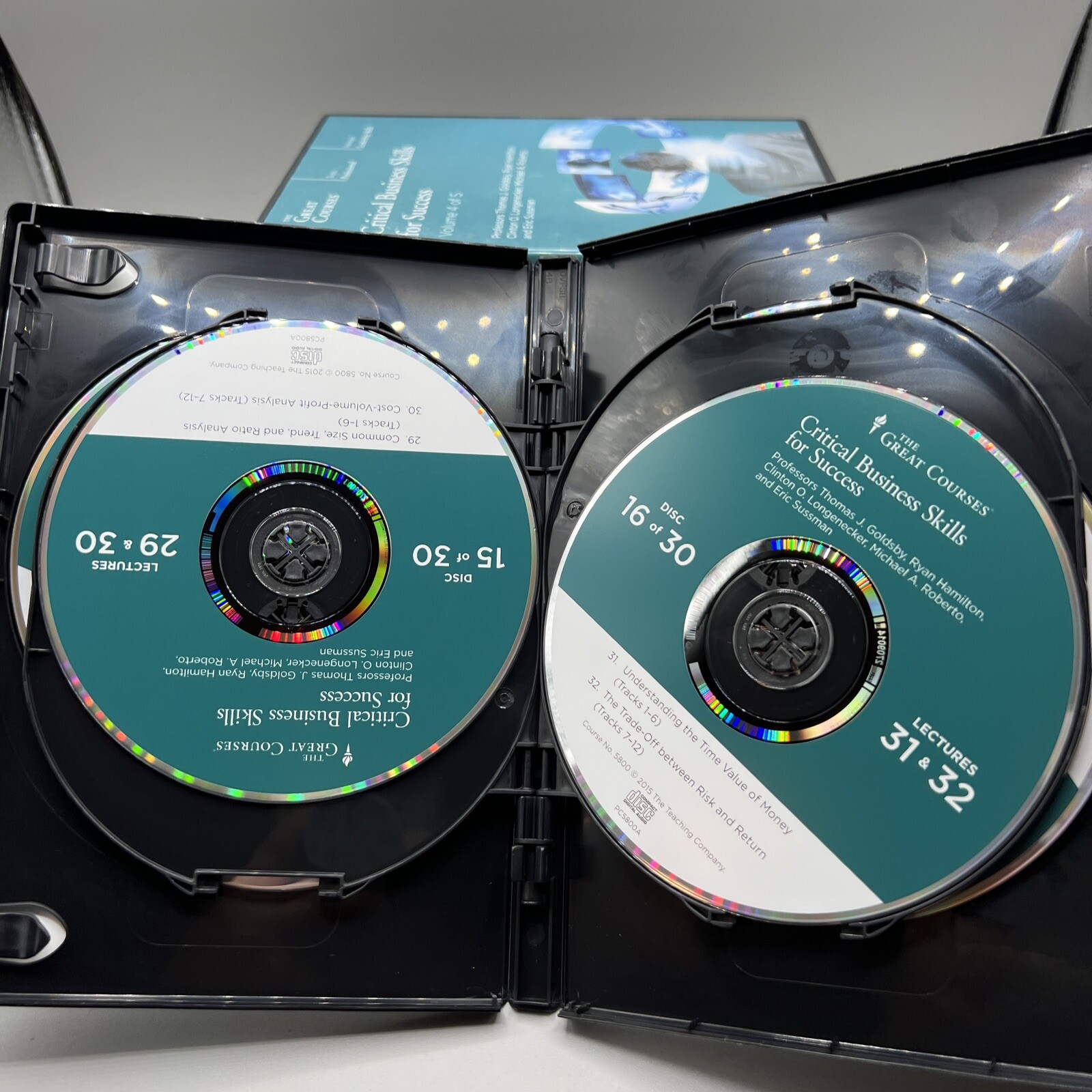 Great Courses Critical Business Skills, Guidebook, 3 Lecture Books, 4 DVD’s