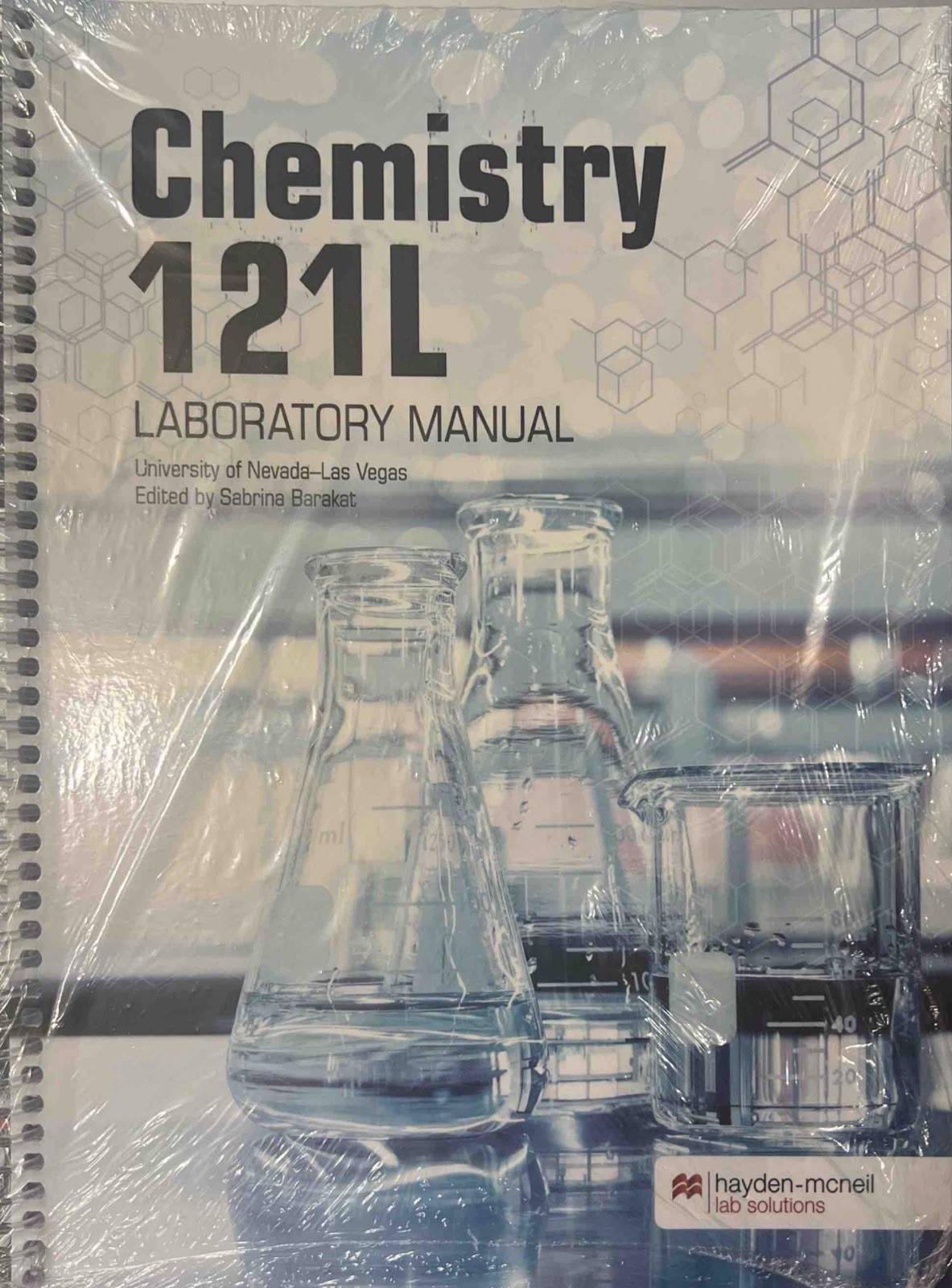 Chemistry 121L Laboratory Manual By Hayden McNeil/ Spiral Bound